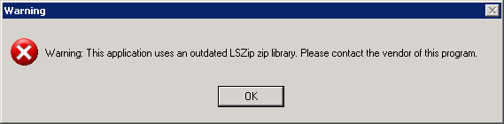 outdated lszip program